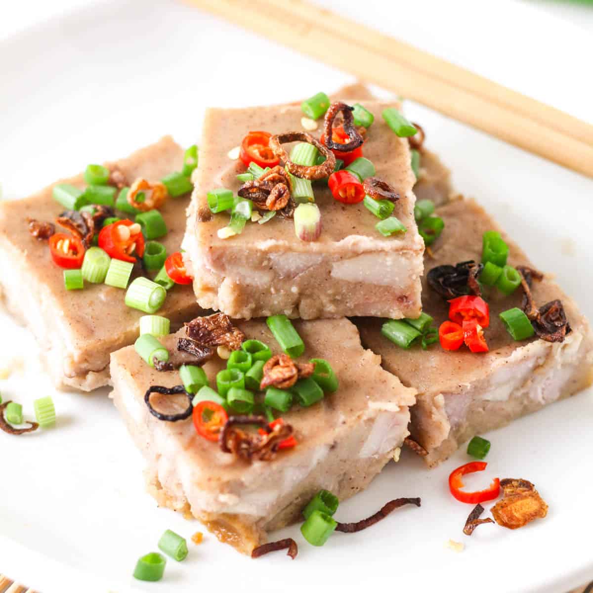 Steam Yam Cake
